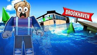 Brookhaven Şehrini Su Bastı! -   Roblox Brookhaven RP