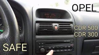 opel vdo CDR 500 , CDR 300  safe Раскодировать магнитолу