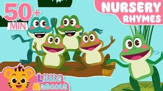 Five Little Speckled Frogs + Dancing Like An Animal + more Little Mascots Nursery Rhymes & Kid Songs