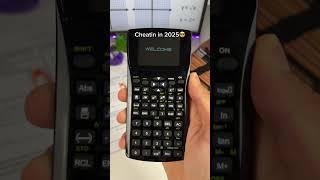 You will never get caught again #exam #school #schoolhack #cheat #calculator #college #university