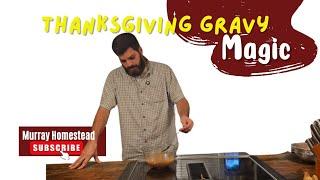 How to Make Perfect Gravy from Big Easy Drippings | Thanksgiving Recipe