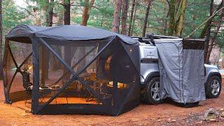 All About Next Level Hi-tech Gear Camping | Land Rover NEW DEFENDER