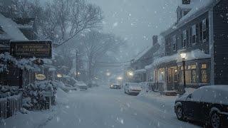 Blizzard Sounds for Sleep, Study & Relaxation | Snowstorm Ambience | Howling Wind Sounds | Sleep