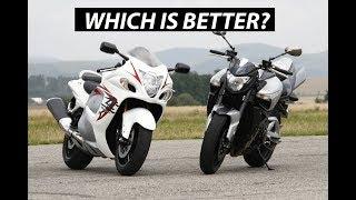 Is the B-King better than the Hayabusa?