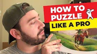 Jigsaw puzzle tutorial. Tips and tricks. How to puzzle like a pro