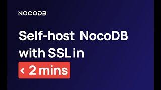 Auto-Upstall: Self-host NocoDB within just 2 Minutes!