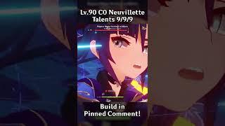 LV.90 C0 NEUVILLETTE TALENTS 9/9/9