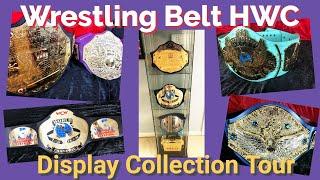 Wrestling Belt HWC Display Collection Tour