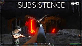 Subsistence - S5 ep49 - Will we survive the lava caves?.. - Base, building, survival