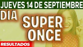 Resultado del sorteo Super Once Dia del Jueves 14 de Septiembre del 2023.