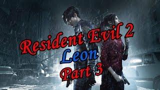 RESIDENT EVIL 2: REMAKE, HARDCORE, LEON, PART 3. Стрим 28.01.2018