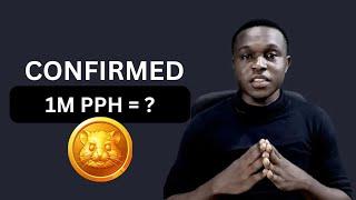 Confirmed: 1M PPH = $100 (Hamster Kombat)