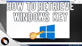 How to Retrieve Windows Product Key! 2017