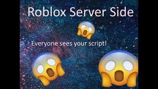 How to make  Server Side System | ROBLOX | Easy