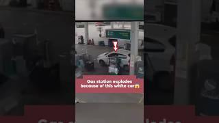 The petrol tank exploded due to the actions of this car #youtubeshorts #adventure