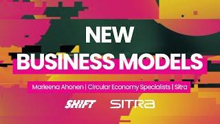 SHIFT Expert Webinar Series 2020 | New Business Models | Sitra