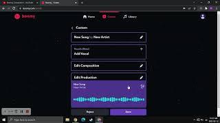 How to create a song on boomy!