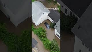 Vermont was drenched with two months worth of rain. More flooding is expected.