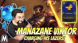 Manazane Viktor - Charging his lazers! | TFT Neon Nights | Teamfight Tactics