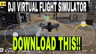 DJI VIRTUAL FLIGHT FPV SIMULATOR APP | REVIEW