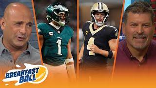 Eagles ‘in trouble’ vs. Saints, Ravens highlight Parkins’ Week 3 picks | NFL | BREAKFAST BALL