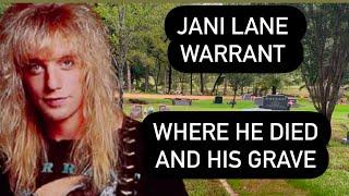 JANI LANE FROM WARRANT - Where the Rock Icon Died and Finally Visiting His Grave