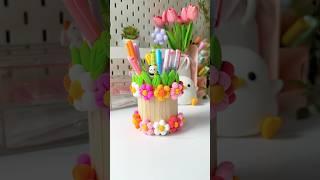DIY Pen Holder #diy #craft #artshorts #shortviral #diycraft #diyprojects