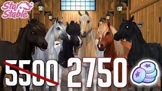 ПОКУПКА 6 ЛОШАДЕЙ СКИДКА 50% - Чёрная Пятница в Star Stable