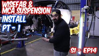 INSTALLING TOYOTA GT86 WISEFAB KIT & MCA SUSPENSION | VLOG¹ 14 -Part 1