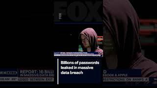 Billions of passwords leaked in massive data breach | FOX 10 Phoenix