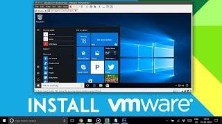 VMware Tutorial for Beginners - VMware Workstation 14 Installation (2018)