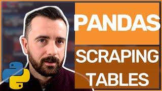 Scrape HTML tables easily with Pandas and Python