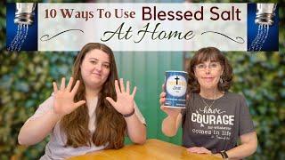 10 Catholic Ways  To Use Blessed Salt At Home || Powerful Sacramental!