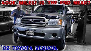 Is 400K miles the end of the road for this '02 Toyota Sequoia? See the CAR WIZARD's inspection