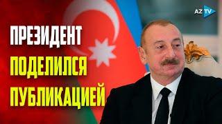 Президент Ильхам Алиев принял участие в открытии Карабахского университета и общежития