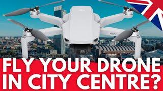 Can You Fly Your Drone in a City Centre? | 5 Steps | UK Drone Rules Series
