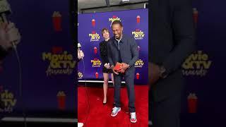 Elizabeth Olsen And Anthony Mackie MTV Awards 2021