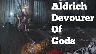 DARK SOULS 3 - Aldrich, Devourer Of Gods Boss Fight (PS4 Pro)