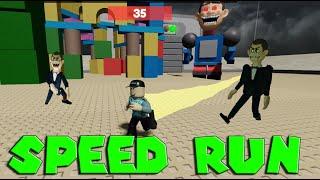 Speed RUN just with speed coil!  Escape Mr Funny's ToyShop! (SCARY OBBY)