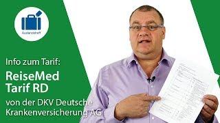 DKV (ReiseMed Tarif RD) - Jahrespolicen im Vergleich