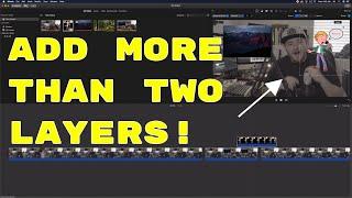 How to add multiple layers of overlays in imovie | Quick Fix