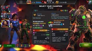 AW Season 52. Chavez vs Maestro on Node 40 Burden of Might / High Energy Diet #mcoc