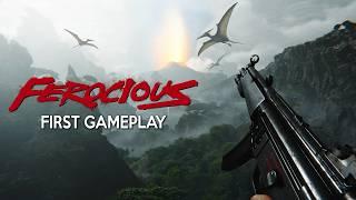 FEROCIOUS First Gameplay Demo | New Survival Horror Shooter like DINO CRISIS with Brutal Dinosaurs