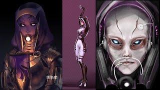 Mass Effect Quarians and what they really look like