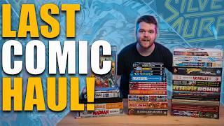 My Last Comic Book Haul: HUGE Omnibus and Rare Absolute Edition Haul!