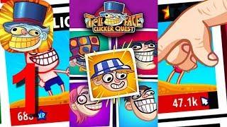 Troll Face Clicker Quest Gameplay Walkthrough Part 1 / Android iOS