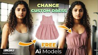 How to Create FREE AI Model IMAGES with CUSTOM CLOTHES for Your Ecom Stores!