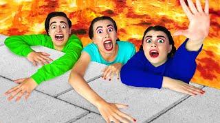 EXTREME THE FLOOR IS LAVA CHALLENGE #2 by Ideas 4 Fun