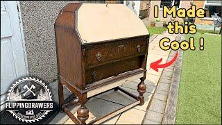 I repurposed an old bureau into something awesome.