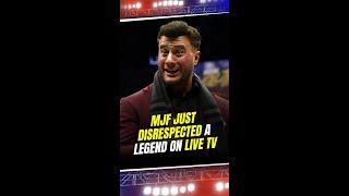 MJF Calls Mistico 'Sloppy Sin Cara'—Classic Heel or Too Far #MJF #Mistico #AEW